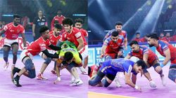 Pkl 2025 Shadloui Himanshu Star As Gujarat Beat Patna Up Yoddhas Edge Thalaivas