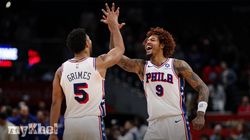 Nba 76ers Rally Past Wizards To Remain Perfect 