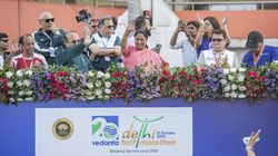 Kenya Alex Matata And Lilian Kasait Triumph At 20th Vedanta Delhi Half Marathon