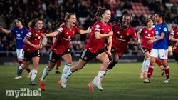 Womens Champions League Manchester United Debut 