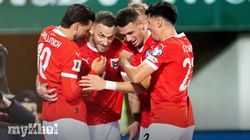 World Cup Qualifying Arnautovic Four Goals Austria Denmark Six Belarus 