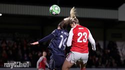 Arsenal 2 1 Real Madrid Russos Headers Secure Comeback Win 