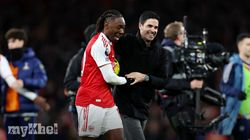 Arteta Lauds Eze Hat Trick North London Derby Win 