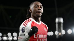 Arsenal Eze Hat Trick North London Derby Debut 