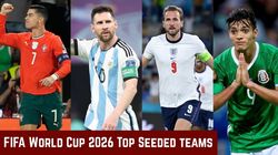 Who Are The 12 Top Seeded Teams For Fifa World Cup 2026 Draw Pot 1 Teams Revealed