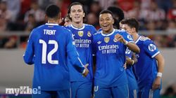 Mbappe Scores Four Goals In Real Madrid Win Against Olympiacos 