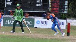 India And Pakistan Blind Women Cricketers Share Warm Moment Embrace Respect Over Rivalry Watch