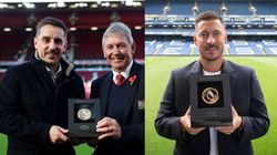 Gary Neville Eden Hazard Inducted As Premier League Hall Of Fame
