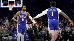 George Returns To Court With Sixers After Injury 