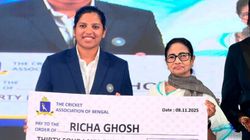 Richa Ghosh To Have Stadium Named After Her West Bengal Chief Minister Mamata Banerjee