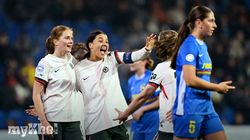 Sam Kerr Scores Brace Chelsea Champions League Victory 