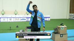 Samrat Rana Creates History With Gold In 10m Air Pistol At Issf World Championships In Cairo