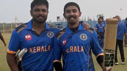 Smat 2025 Rohan Kunnummal Sanju Samson Scores 50 As Kerala Win By 10 Wickets