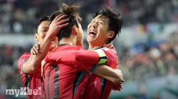 South Korea 2 0 Bolivia Son Heung Min Free Kick 