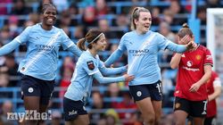 Manchester City 3 0 Manchester United Wsl Derby Win 