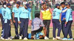 Mumbai Batter Angkrish Raghuvanshi Hospitalised After On Field Injury In Vijay Hazare Trophy