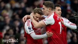 Arsenal Beat Brighton 2 1 Return To Premier League Summit 