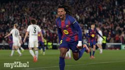 Barcelona 2 1 Eintracht Frankfurt Kounde Double Boosts Champions League Hopes 