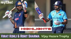 Virat Kohli Rohit Sharma Vijay Hazare Trophy Live Updates Delhi Vs Gujarat Mumbai Vs Uttarakhand