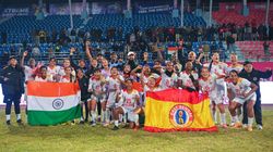After Lionel Messi Debacle Kolkata Show True Love For East Bengal Women After Saff Championship V