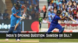 Sanju Samson Vs Shubman Gill With 8 T20is Left India Faces Tough Call For Openers Spot