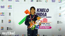 Cycling Khoirom Rejiya Devi Wins 3km Pursuit At Kiug 2025 