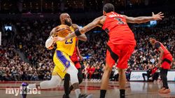 Lebron James Scoring Streak Ends Lakers Win Over Raptors 
