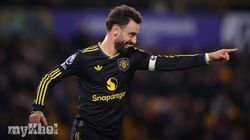 Wolves 1 4 Manchester United Fernandes Scores Twice 