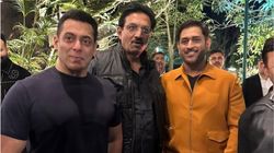 Ms Dhoni Joins Salman Khan 60th Birthday Celebration At Panvel Farmhouse