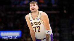 Nba Doncic Leaves Early Leg Contusion Lakers Clippers Recap 