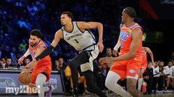 Spurs Edge Thunder To Face Knicks In Nba Cup Final 