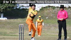 Sonam Yeshey Scripts T20 History With Unprecedented Eight Wicket Haul For Bhutan