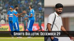 Sports Bulletin Dec 29 India To Rest Bumrah Pandya For Nz Odis Shreyas Iyer Eyes Domestic Return