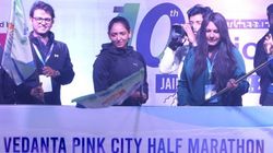 With Harmanpreet Kaur As Brand Ambassador Vedanta Pink City Half Marathon 2025 Draws 15 000 Partici