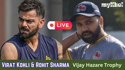 Virat Kohli Rohit Sharma Vijay Hazare Trophy Live Updates Delhi Vs Andhra Mumbai Vs Sikkim Scorecard