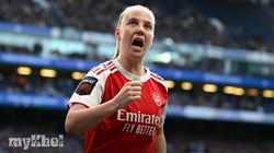 Arsenal Women Beats Chelsea 2 0 Dents Title Hopes Wsl 
