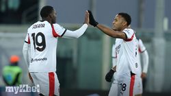 Fiorentina 1 1 Ac Milan Nkunku Equaliser Milan Scudetto Hunt 