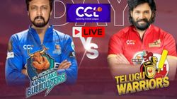 Karnataka Bulldozers Vs Telugu Warriors Live Score Ccl 2026 Updates Latest Run Wickets