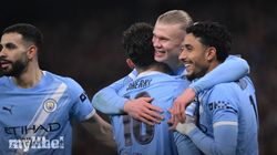Man City Champions League Last 16 Haaland Cherki 400th Win 