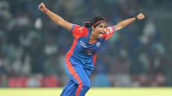 Delhi Capitals Nandini Sharma Claims Historic Hat Trick And Fifer Against Gujarat Giants In Wpl 