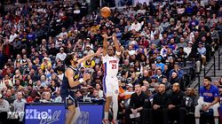 Nba Harris Leads Pistons To Narrow Win Over Travel Weary Nuggets 