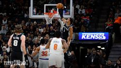 Nba Spurs Rally Past Knicks After Wembanyama Injury Scare 