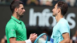 Australian Open Novak Djokovic Bailed Out By Musetti Injury To Reach Semi Finals