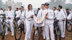 Former India Spinner Verdicts Cycling As Way To Remain Fit Joins Fit India Movement In Vadodara