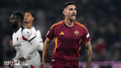 Roma Milan Draw Pellegrini Penalty Dents Milan Title Hopes 