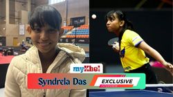 Syndrela Das Table Tennis Exclusive Wtt Youth Contender Title Exams Kolkatas Cheerful Girl Feeder