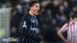 Club Brugge Atletico Madrid Champions League Thriller Tzolis 