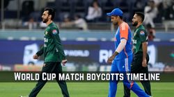 Pakistan To Boycott India Match At T20 World Cup 2026 Look At Historical World Cup Walkouts