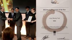 Army Rowing Node Conferred World Rowing Programme Of The Year Award 