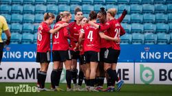 Man Utd Women Win Leicester Cut Gap Wsl 